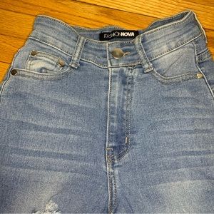 Fashion Nova Ripped Jeans